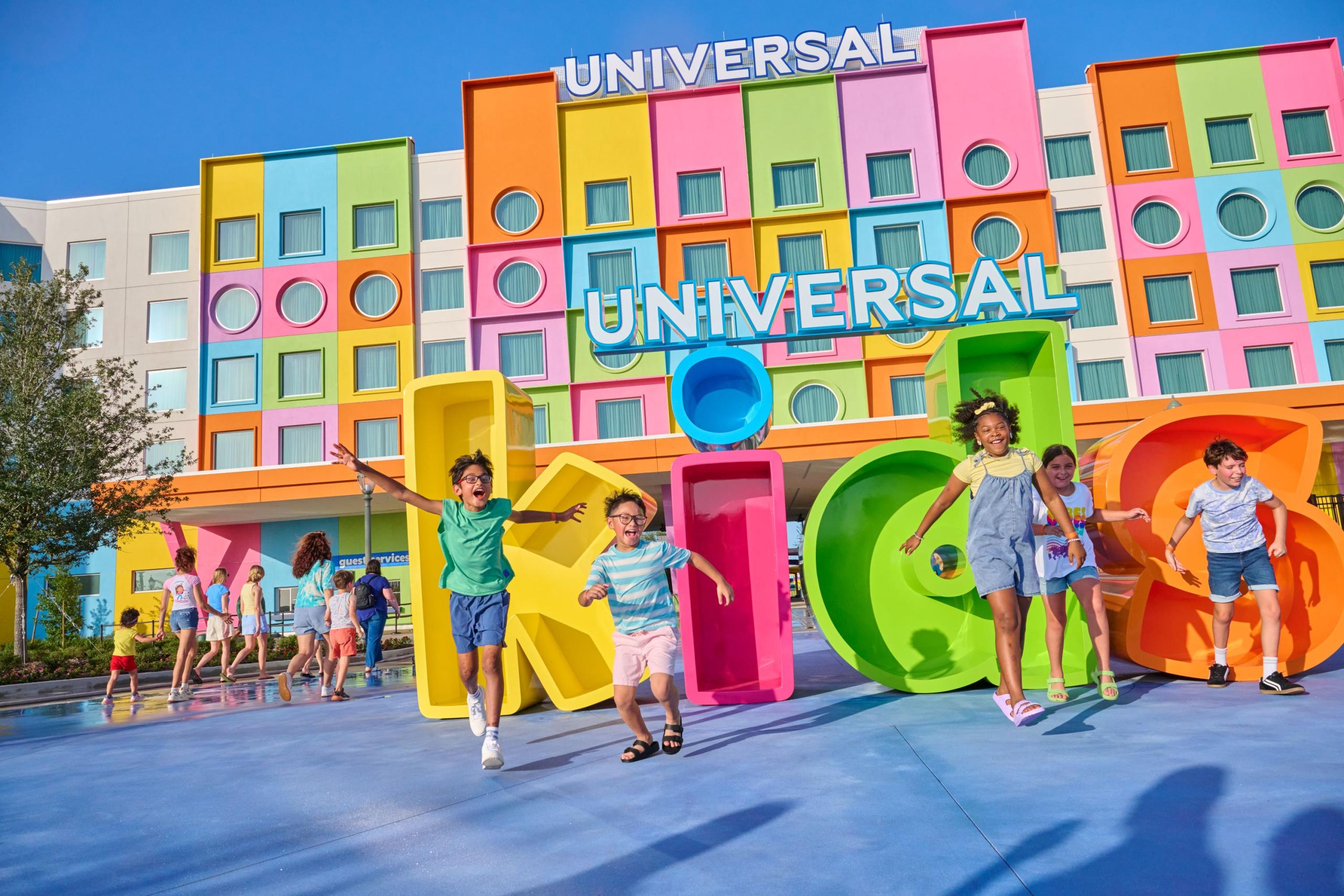 Universal Kids Resort front entrance